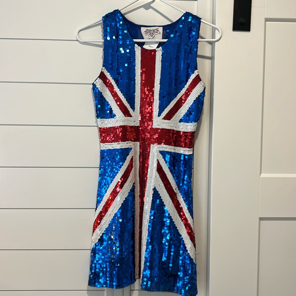 Original Jerry Beck Union Jack dress